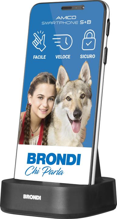 Image du produit Brondi Amico Smartphone S+B 2Gb 16Gb 5.7" 5.7" 5.7" 5.7" 5.7.5 (5.70", 5 Mpx, 4G)