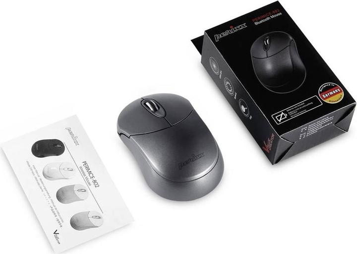 Immagine prodotto Perixx PERIMICE-802IN, Bluetooth-Maus für PC und Tablet, schnurlos, Iron (Senza fili)