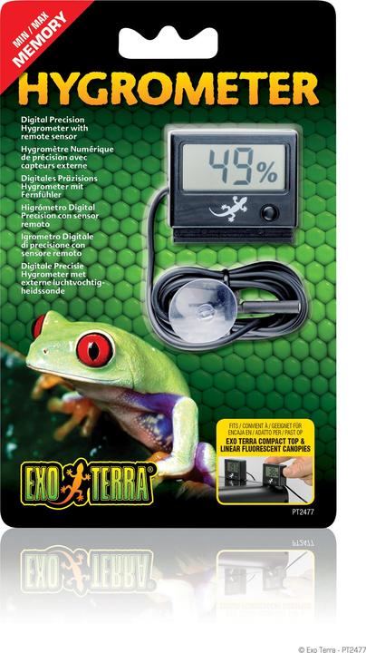 Exo Terra Hygrometer digital mit Sensor