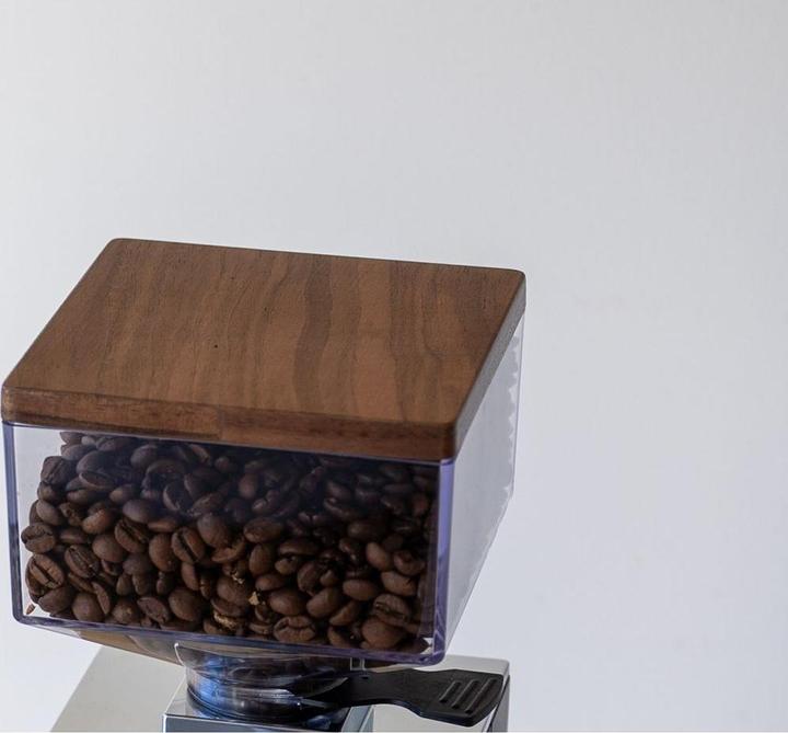 Actual product image Eureka Mignon wooden lid for bean container
