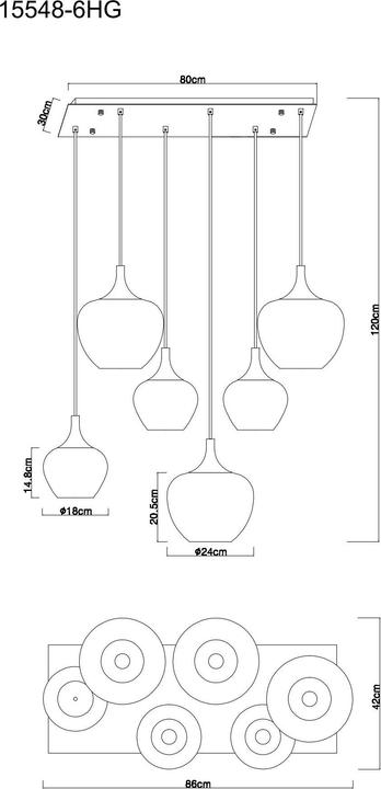 Actual product image Globo Maxy (E27)