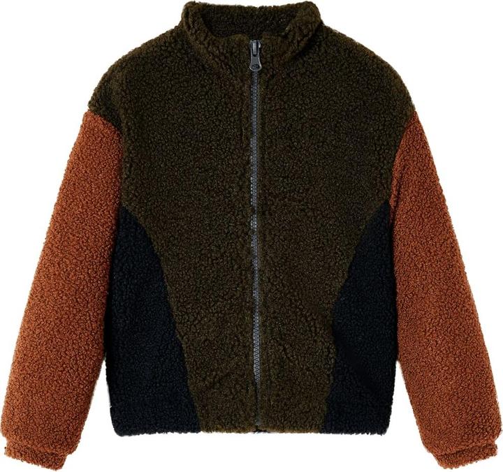 Image du produit VidaXL Veste pour enfants 92,Composition : 100 % polyester,Couleur : kaki (92)
