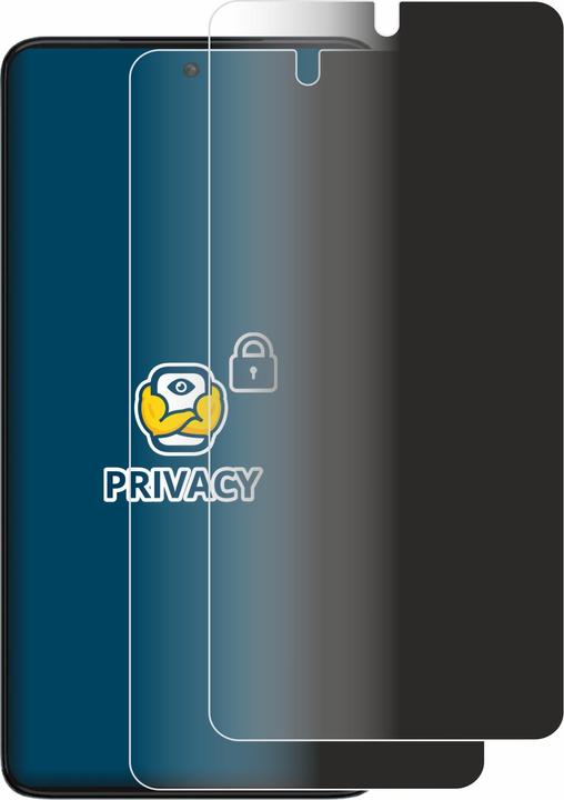 Productafbeelding BROTECT Anti-spionnetje privacyfolie Beschermfolie tegen blauw licht (2 Stuk, Motorola Edge 30)