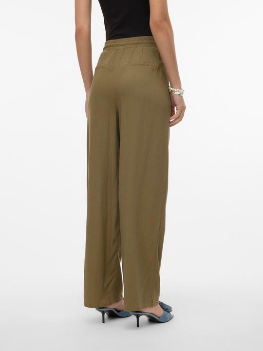 Immagine prodotto Vero Moda VMJESMILO Pantaloni a vita media Pantaloni a gamba larga (S)