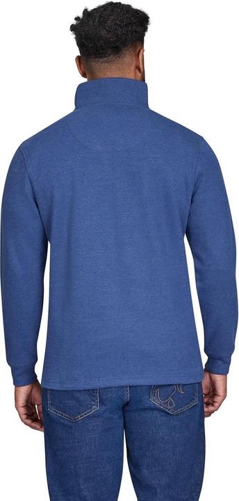 Actual product image Raging Bull Mens Classic French Rib Quarter Zip Jumper (6XL)