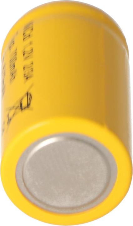 Produktbild AccuCell 2/3 A Cadnica NICD Akku Flattop ohne Lötfahne (2/3 A, 700 mAh)
