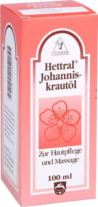 Produktbild Teofarma Hettral Johanniskrautöl, 100 ml Öl (Körperöl, 100 ml)