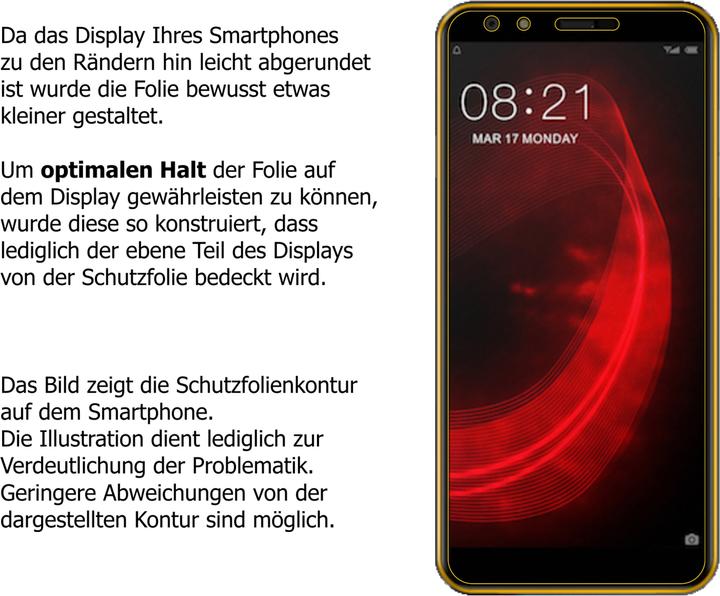 Image du produit Dipos Film de Protection d’écran Crystalclear (5 pièce(s), Nubia N2 Lite)