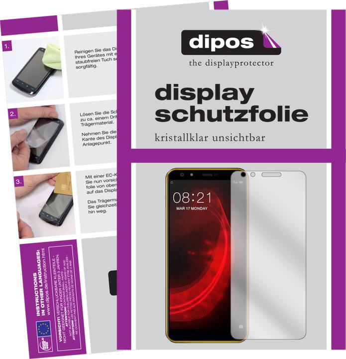 Image du produit Dipos Film de Protection d’écran Crystalclear (5 pièce(s), Nubia N2 Lite)