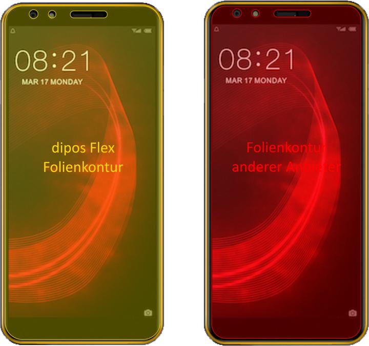 Image du produit Dipos Film de Protection d’écran Full-Cover 3D (2 pièce(s), Nubia N2 Lite)