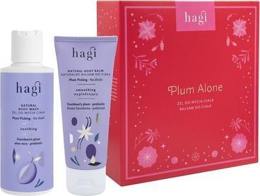 Immagine prodotto Hagi Hagiset Plum Alone Body Balm 75ml e Body Wash Gel 150ml (150 ml)