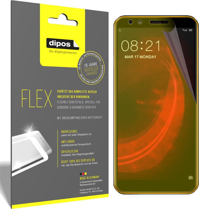 Image du produit Dipos Film de Protection d’écran Full-Cover 3D (2 pièce(s), Nubia N2 Lite)