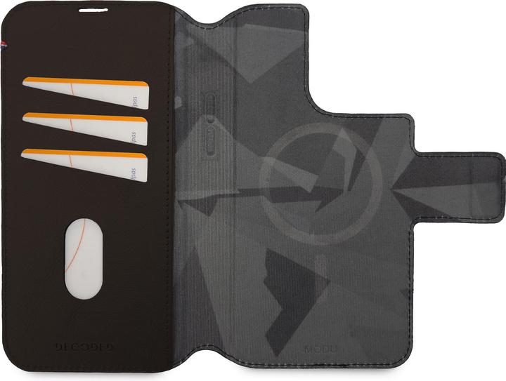 Actual product image Decoded Leather MagSafe Modu Wallet (Apple iPhone 12 Pro Max)