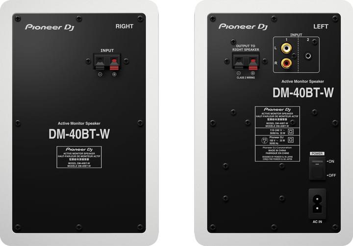 Actual product image Pioneer DJ Dm-40bt (Active, Pair, 2x 21 W)