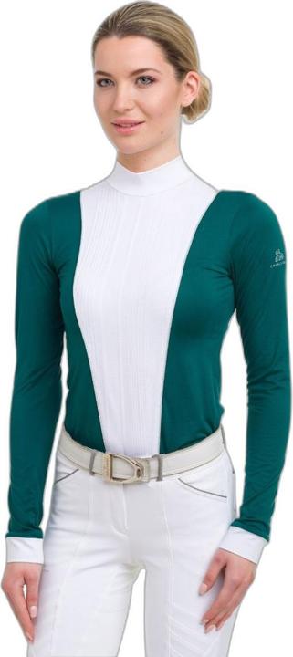 Produktbild Cavalliera reitturnier-polo langarm damen queen (XL)