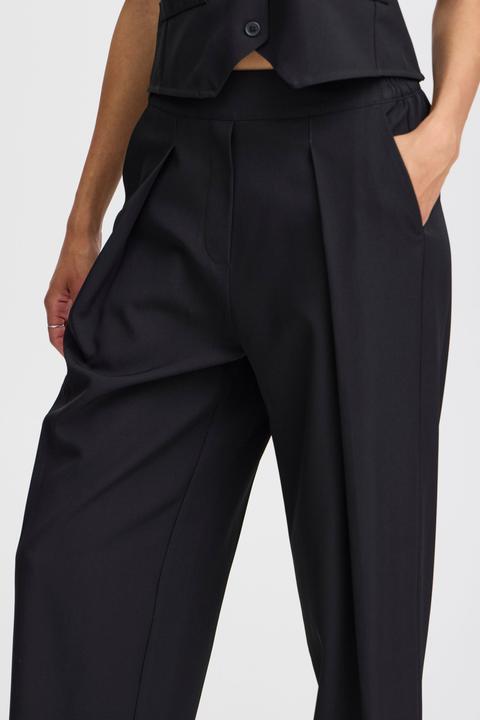 Actual product image B.young BYMMMIDDE BARREL PANTS 20815544 (36)