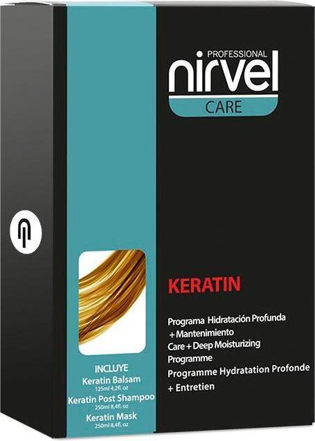Actual product image Nirvel Professional Keratinliss Set (100 ml, Liquid shampoo)