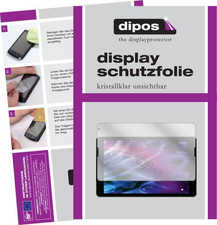 Actual product image Dipos Screen Protector Crystalclear (2 Piece, Lifetab E10411)