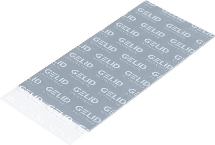 Actual product image Gelid GP-Extreme - 12 W/m-K - Gray - 80 mm - 40 mm - 1 mm (1 mm, 12 W/m K)