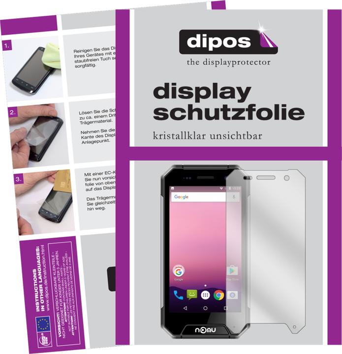 Produktbild Dipos Displayschutzfolie Crystalclear (2 Stück, Nomu S30 Mini)