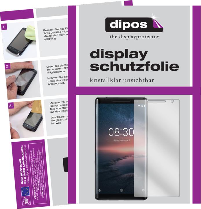 Immagine prodotto Dipos Pellicola Protettiva (5 Pezzo/i, Nokia 8 Scirocco)