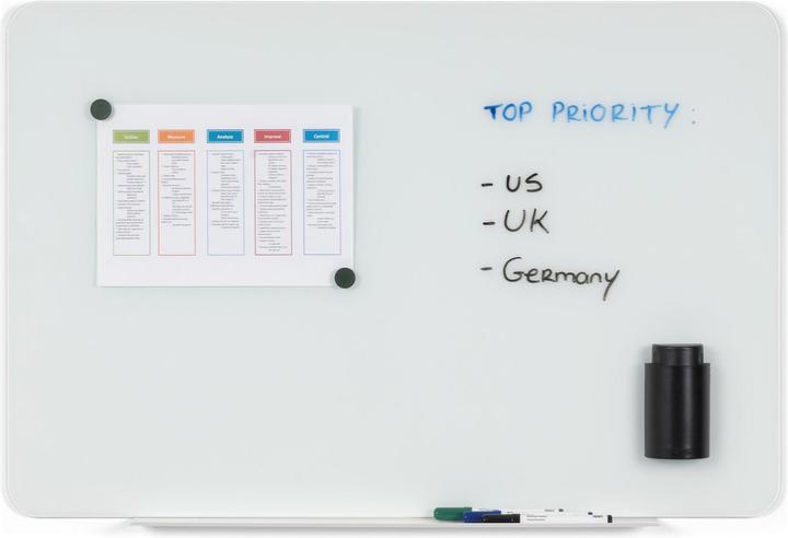 Produktbild Bi-Office Glastafel (120 x 90 cm)