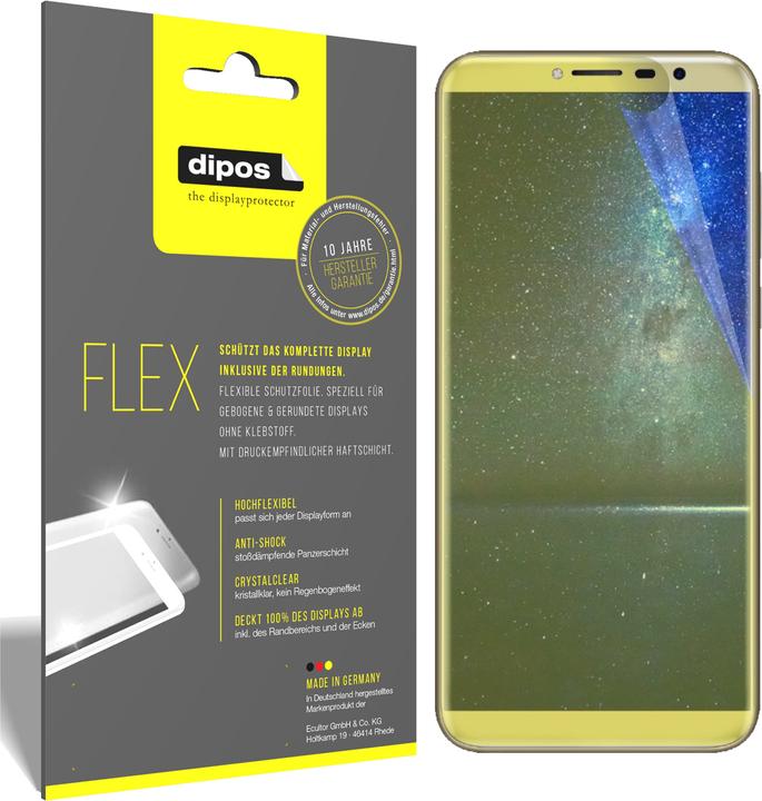 Produktbild Dipos Displayschutzfolie Full-Cover 3D (3 Stück, Cubot X18)