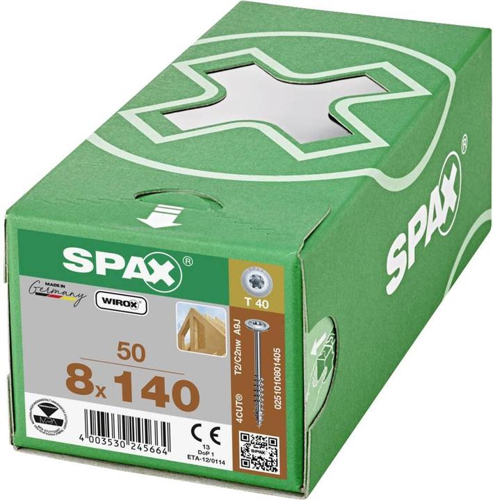Actual product image Spax Wood construction screws (50 Screws per piece)