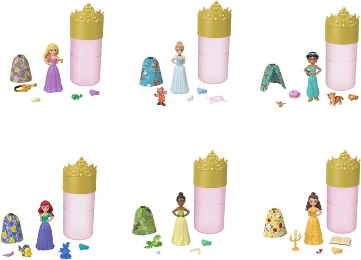 Actual product image Mattel Small Dolls Royal Colour Reveal Assortment