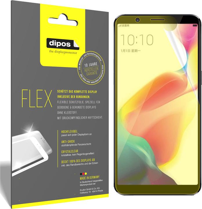 Image du produit Dipos Film de Protection d’écran Full-Cover 3D (3 pièce(s), Oppo R11s)