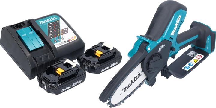 Immagine prodotto Makita DUC 101 Z 18 V 10 cm Brushless Solo Cordless Pruner - senza batteria, senza caricabatterie (Sega a catena a batteria)