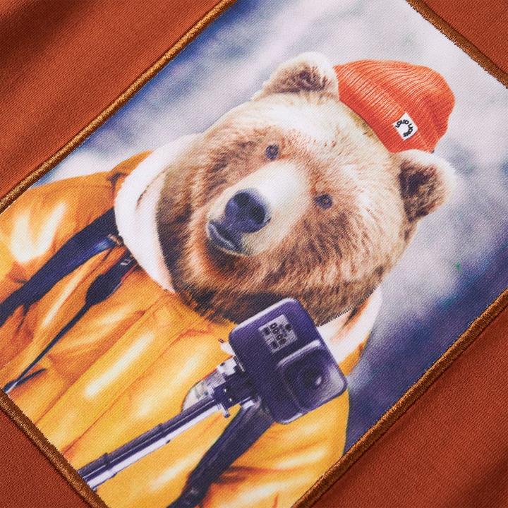 Immagine prodotto VidaXL Camicia da bambino a maniche lunghe arancione scuro 104,Materiale: 100 (104)