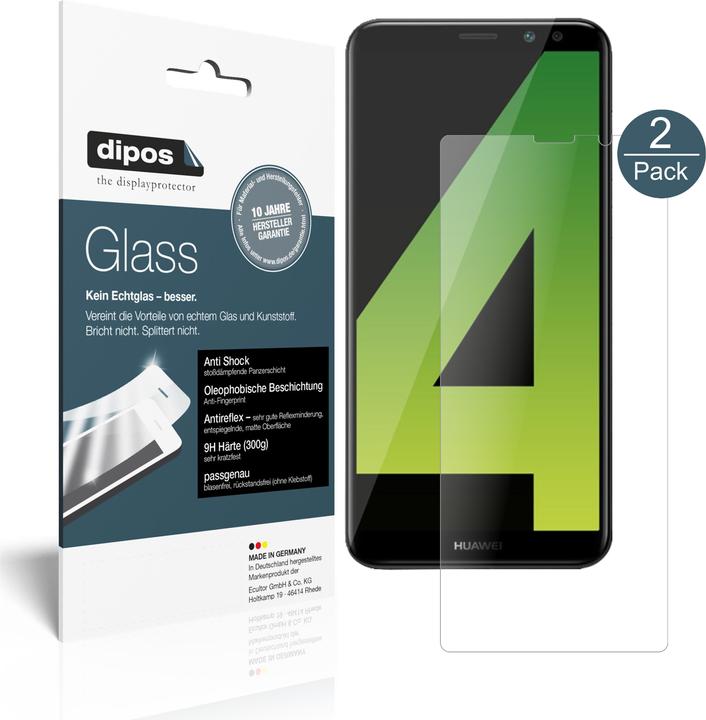 Image du produit Dipos Film de Protection d’écran Anti-Shock (2 pièce(s), Mate 10 Lite)