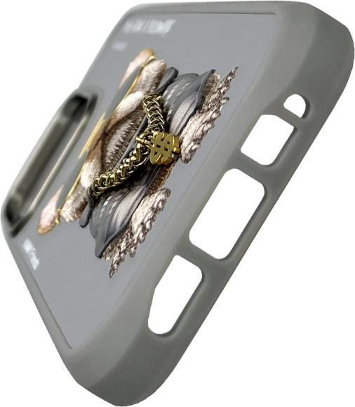 Produktbild Nimmy case iPhone 16 Pro Max 6.9" gray Glasses Cool Dog (Apple iPhone 16 Pro Max)