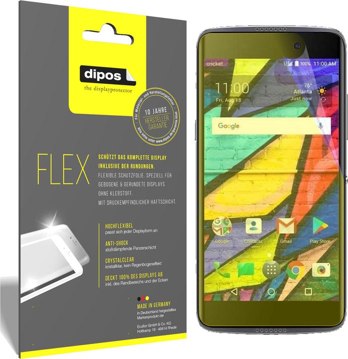 Image du produit Dipos Film de Protection d’écran Full-Cover 3D (3 pièce(s), Alcatel Idol 5 Cricket)