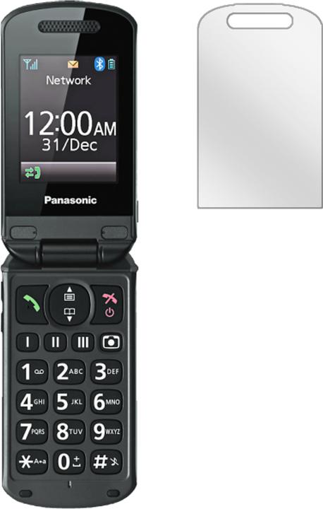 Produktbild Dipos Displayschutzfolie Crystalclear (2 Stück, Panasonic KX-TU 329)