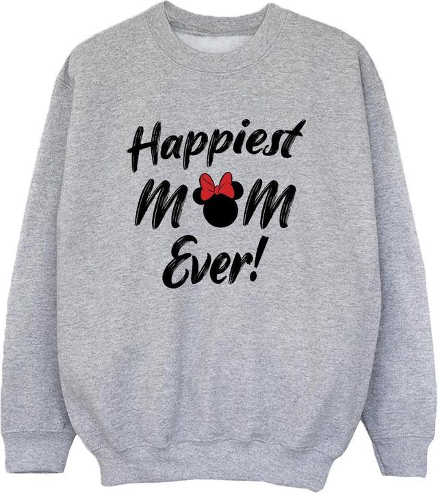 Disney Minnie Mouse Happiest Mom Ever Sweatshirt Jungen