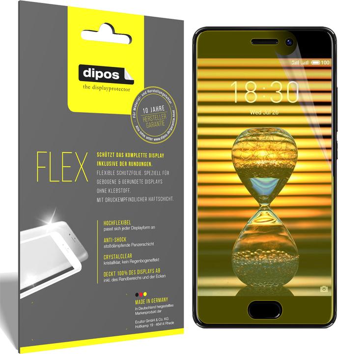 Actual product image Dipos Screen Protector Full-Cover 3D (3 Piece, Meizu Pro 7 Plus)