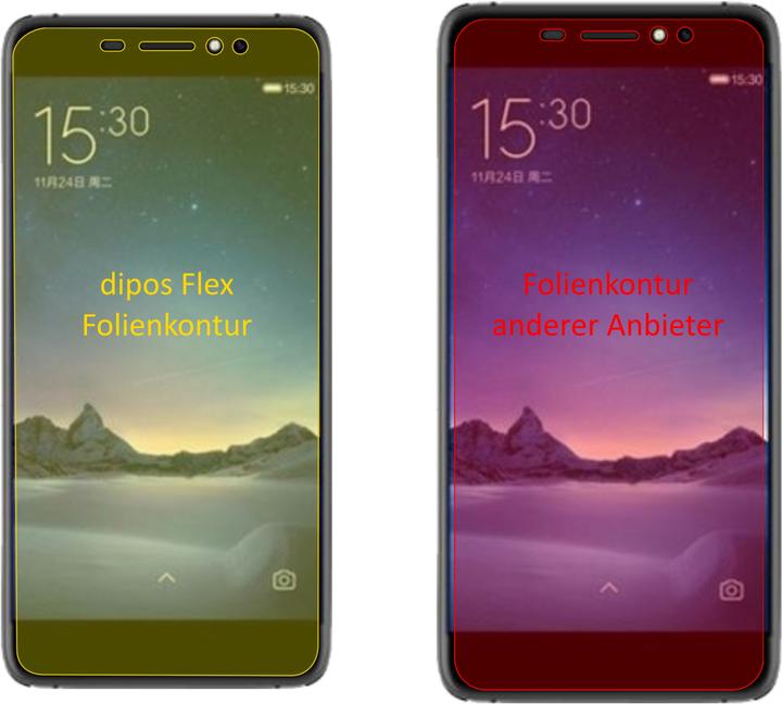 Immagine prodotto Dipos Pellicola Protettiva Full-Cover 3D (3 Pezzo/i, Uphones S8 Pro)