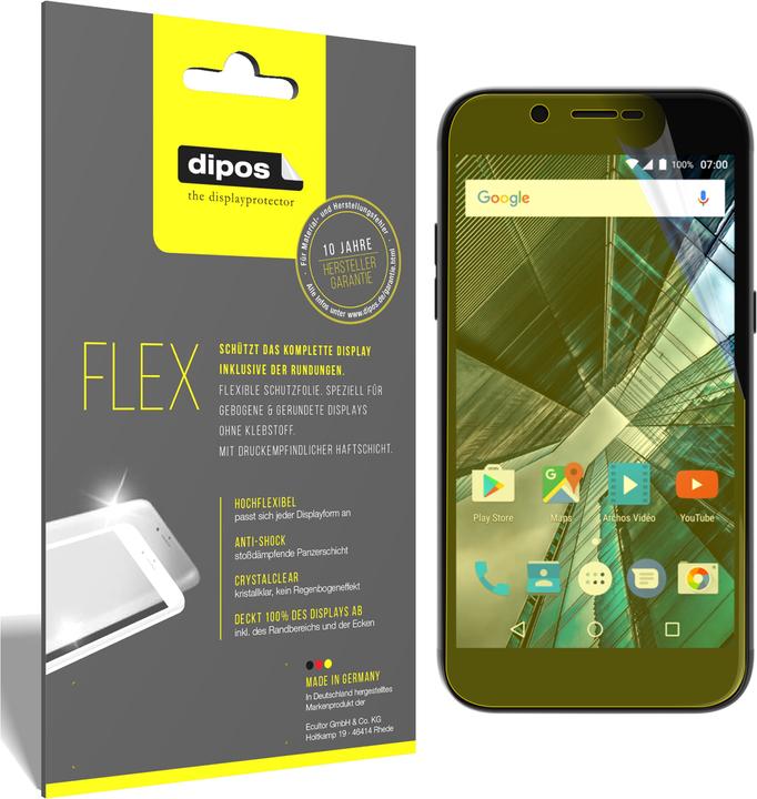 Image du produit Dipos Film de Protection d’écran Full-Cover 3D (3 pièce(s), Archos 55 Graphite)