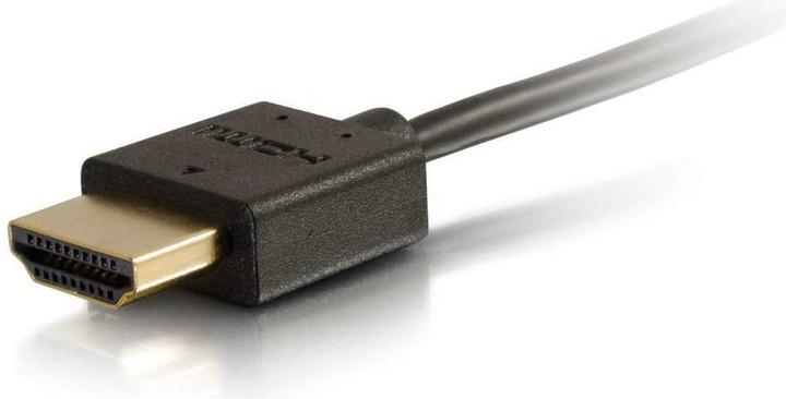 Actual product image C2G 0.6m Ultra Flexible High Speed HDMI Cable with Low Profile Connectors (0.60 m, HDMI)