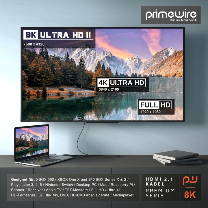 Actual product image Primewire HDMI (Type A) — HDMI (Type A) (2 m, HDMI)