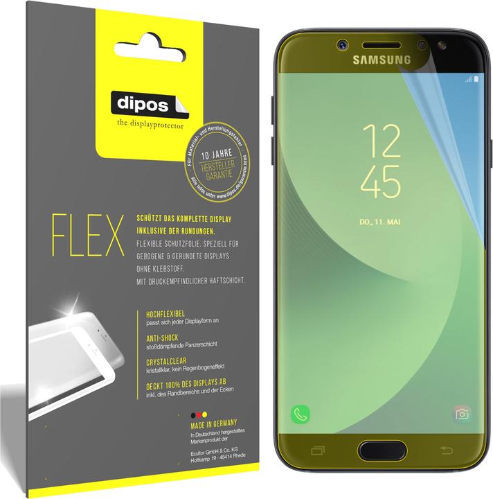 Actual product image Dipos Screen Protector Full-Cover 3D (3 Piece, Samsung Galaxy J7 2017)