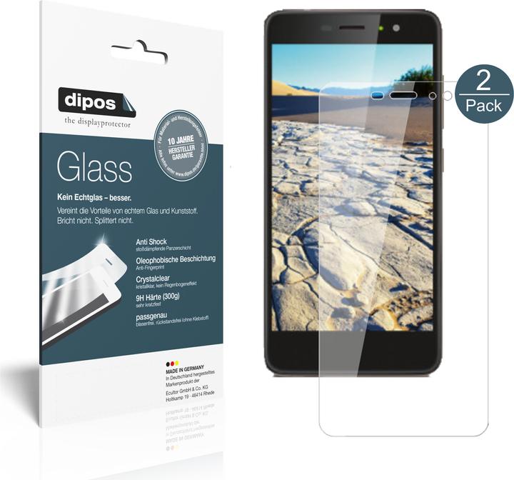 Produktbild Dipos Displayschutz Anti-Shock (2 Stück, Gigaset GS170)