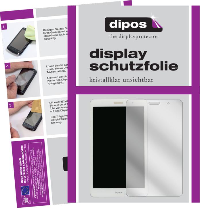 Produktbild Dipos Displayschutzfolie Crystalclear (2 Stück, Huawei MediaPad T3 8)