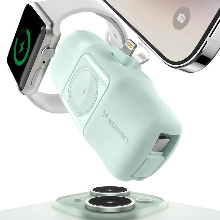Actual product image Wozinsky Green (5000 mAh, 15 W)