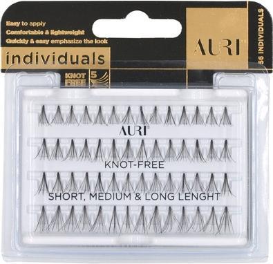 Image du produit Auri Individuals Mix Cils Artificiels Clusters Sans Bandes Courts Moyens Longs 56 Pièces