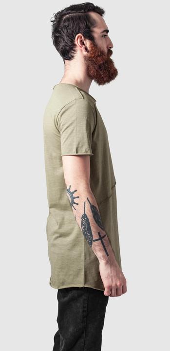 Produktbild Urban Classics Long Open Edge Front Zip Tee (XL)