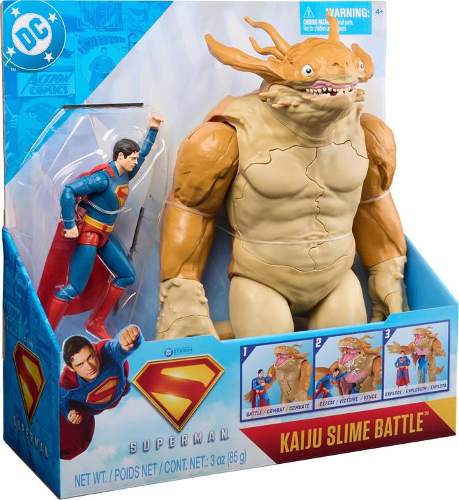 Actual product image Superman Movie Kaiju Slime Explosion Battle