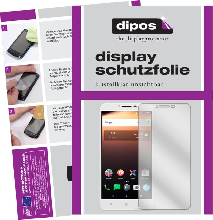Produktbild Dipos Displayschutzfolie Crystalclear (2 Stück, Alcatel A3 XL)
